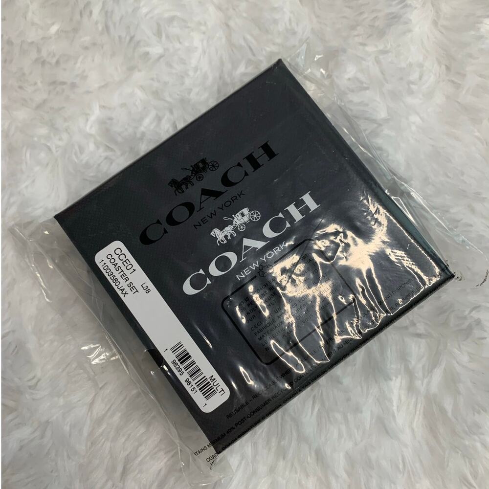 Coach Coaster Set - Picture 2 of 4